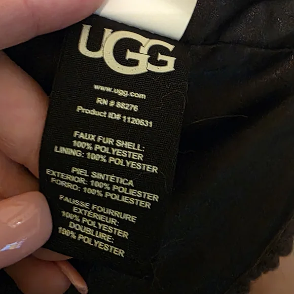UGG Gertrude Teddy Sherpa Coat Size Small - Picture 15 of 16